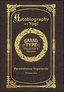 Large Print - Autobiography of a Yogi, Volume 1 of 2 - Grand Type Collector's Edition - Matte Hardcover with Dust Jacket (en Inglés)