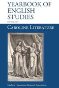 Caroline Literature (Yearbook of English Studies (44) 2014) (en Inglés)