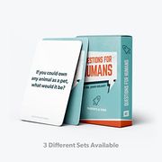 Questions for Humans - Parents & Kids: Connect With Other Humans Without Phones (Questions for Humans Conversation Cards) (en Inglés)