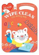 Take Along Wipe Clean: First Writing Skills (Ages 3-5) (Yoyo Take Along Wipe Clean) (en Inglés)