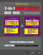 Preston Lee's 2-in-1 Book Series! Conversation English & Read & Write English Lesson 1 - 20 For French Speakers (en Inglés)