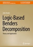 Logic-Based Benders Decomposition: Theory and Applications (en Inglés)