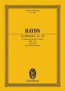 joseph haydn: symphony no. 45 (en Inglés)