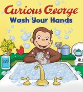 Curious George Wash Your Hands (Cgtv Board Book) 