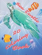 Sea Turtle Coloring Book: For Kids and Adults with Fun, Easy, and Stress-relief, Coloring Book For Grown-ups (en Inglés)