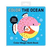 Color the Ocean Color Magic Bath Book (en Inglés)