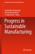 Progress in Sustainable Manufacturing (en Inglés)
