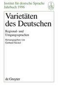 Varietäten des Deutschen (en Alemán)