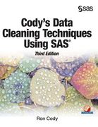 Cody's Data Cleaning Techniques Using SAS, Third Edition (en Inglés)