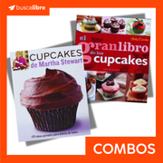 El GRAN LIBRO DE LOS CUPCAKES + CUPCAKES DE MARTHA STEWART