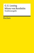 Minna von Barnhelm, Oder das Soldatenglück: Studienausgabe (Reclams Universal-Bibliothek) (en Alemán)