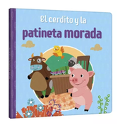 El Cerdito Y La Patineta Morada