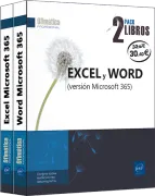 Excel y Word (versión Microsoft 365). Pack de 2 libros (in Spanish)