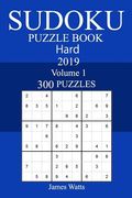 300 Hard Sudoku Puzzle Book 2019 (en Inglés)