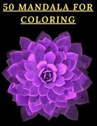 50 Mandala For Coloring: I Love Mandala Anti-stress Adult Coloring Book for Relaxation and Stress Relief for Womens;Adults;Kids 120 page Glossy (en Inglés)