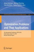 Optimization Problems and Their Applications: 7th International Conference, Opta 2018, Omsk, Russia, July 8-14, 2018, Revised Selected Papers (en Inglés)