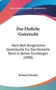 Das Eheliche Guterrecht: Nach Dem Burgerlichen Gesetzbuche Fur Das Deutsche Reich In Seinen Grundzugen (1900) (en Alemán)