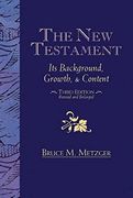the new testament: its background growth and content 3rd edition (en Inglés)