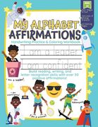 My Alphabet Affirmations Coloring and Handwriting Workbook for Black Boys (en Inglés)