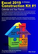 Excel 2019 Construction Kit #1: Calendar and Year Planner (en Inglés)