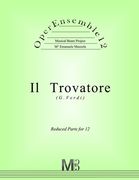 OperEnsemble12, Il Trovatore (G.Verdi): Reduced Parts for 12 (en Inglés)