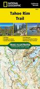Tahoe rim Trail map (National Geographic Topographic map Guide, 1013) (en Inglés)