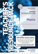 Cambridge International as & a Level Physics Teacher's Resource Pack with Boost Subscription: Hodder Education Group