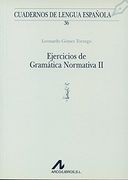 Ejercicios de Gramática Normativa II