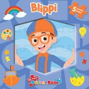 Blippi My First Puzzle Book (en Inglés)