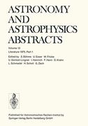 Literature 1975, Part 1 (Astronomy and Astrophysics Abstracts, 13)