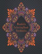 Mandala Coloring Book For Adults: Valentines Mandalas Hand Drawn Coloring Book for Adults, valentines day coloring books for adults, mandala coloring (en Inglés)