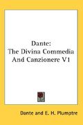 dante: the divina commedia and canzionere v1 (en Inglés)