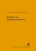 Beiträge zum Islamischen Recht v (en Inglés)