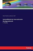 Sammelbände der Internationalen Musikgesellschaft: 2. Jahrgang (en Alemán)