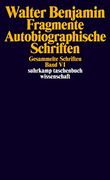 Gesammelte Schriften vi. Fragmente. Autobiographische Schriften. (en Alemán)