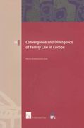 Convergence and Divergence of Family Law in Europe: Volume 18 (en Inglés)