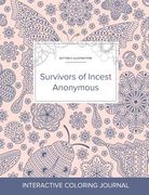 Adult Coloring Journal: Survivors of Incest Anonymous (Butterfly Illustrations, Ladybug) (en Inglés)