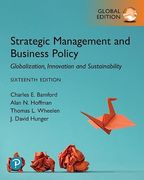 Strategic Management and Business Policy (en Inglés)