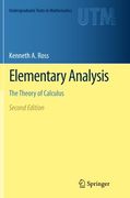 Elementary Analysis: The Theory of Calculus (Undergraduate Texts in Mathematics) (en Inglés)
