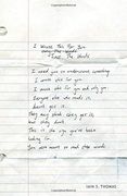 I Wrote This for You: Just the Words (en Inglés)