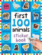 First 100 Animals Sticker Book: Over 500 Stickers (en Inglés)