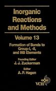 inorganic reactions and methods, the formation of bonds to group-i, -ii, and -iiib elements