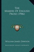 the makers of english prose (1906)