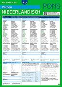 Pons Verben auf Einen Blick Niederländisch