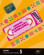 Cuaderno Lengua Castellana y Literatura 5º Primaria Fanfest - Espiral