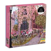 Galison Blooming Streets 500 Piece Puzzle From Galison - Beautifully Illustrated Jigsaw Puzzle of a Local nyc Street, fun & Challenging, Unique Gift Idea