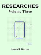 Researches: Volume Three (en Inglés)