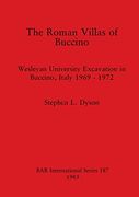The Roman Villas of Buccino: Wesleyan University Excavation in Buccino, Italy 1969 - 1972 (187) (British Archaeological Reports International Series) (en Inglés)