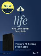 KJV Life Application Study Bible, Third Edition (Bonded Leather, Black, Red Letter) (en Inglés)