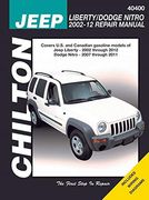 2002-2012 Jeep Liberty & 2007-2011 Dodge Nitro Repair Manual by Chilton